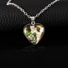 Temu oferta caliente moda wish nuevo collar de cristal de Corazón europeo y americano lindo colgante de gato collar de animal