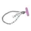 Cadena de Teléfono Colgante de Caqui de Nuevo Estilo para la Buena Suerte, Amuleto de Buena Suerte, Llavero de Pulsera con Cuentas de Cristal Fresco de Verano