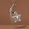 Nuevo Colgante de Bolsa de Estrella DIY Llavero de Coche Ins Decoración de Mochila Regalo Conmemorativo de Boda Cadena Colgante Venta al por Mayor