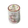 Cinta Decorativa Troquelada Tema Navideño Día Hermoso Serie Nochebuena Extraña Material para Bloc de Notas Pegatina de Bucle Decorativo