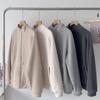 Versão Engrossada do Torrada com Creme! Jaqueta de Fleece, Moletom de Fleece, Gola Alta, Cardigã Solto para Mulheres, Outono e Inverno 2025