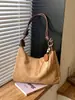 Bolso de Terciopelo Gamuzado para Mujer 2026 Nuevo de Moda Otoño Retro Merade Bolso Cruzado de Hombro Bolso Tote de Gran Capacidad
