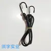 Pacote corda elástica gancho corda elástica 8mm corda elástica com gancho corda Buji barraca de camping caminhão corda para bagagem