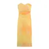 2026 Verano Nuevo Estilo Europeo y Americano Moda Femenina Sexy Chica Caliente Vestido de Malla de Seda Estampado 3672110