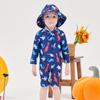 Traje de Baño Nuevo Estilo 2025 Traje de Baño Infantil Protección Solar Una Pieza Dinosaurio Bebé Niño Pequeño Secado Rápido Traje de Surf Traje de Baño Venta al por Mayor