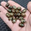 Jade Dragon Jade tres ojos cuentas de ágata verde cuentas accesorios cuentas cuentas de jade