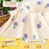 Toalla de baño para bebé, de crepé de gasa doble de algodón, con estampado fino, para ropa de hogar, ropa de niños, pijamas.