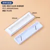 Cajas de tarjetas doradas y plateadas en stock adecuadas para el empaque de correas de reloj, empaque en blíster con cordón, bucle de nailon para reloj, caja de correa de acero para fitbit