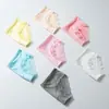 Calcinha feminina de seda macia, modelo 017, com renda, para estudantes, dupla camada, venda direta da fábrica no atacado.