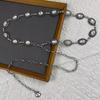 Accesorios de Cadena para la Cintura Transfronterizos para Mujer Cadena de Pedrería Decoración de Cinturón Retro con Vestido Suéter Traje Cadena Corporal de Moda