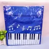 Bolsa Tote para Material de Aprendizagem de Piano, Bolsa para Livros Didáticos de Música de Aula de Reforço para Estudantes, Bolsa de Livros Portátil de Duas Camadas