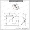 Colección de Bisagras de Acero Inoxidable 304 para Puertas de Madera, Puertas de Gabinetes Industriales, Bisagras Plegables Engrosadas, Bisagras Plegables de Apertura Plana, Venta al por Mayor de Hojas Sueltas