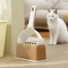 Set de pala para arena de gato todo en uno más vendido transfronterizo, Herramienta para recoger excrementos de gran capacidad, Suministros de limpieza para gatos mascotas