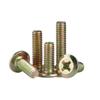 Tornillo de cabeza plana con cruz invertida, de zinc y color hierro revestido, tornillo de bisel, tornillo de cabeza redonda plana para muebles, perno al por mayor M6M8