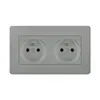 Comercio exterior 86 panel de enchufe de pared estándar europeo Europeo estándar europeo Alemán 16A regulación estándar alemán enchufe USB
