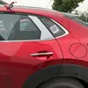 Wen Kai é Adequado para Mazda Cx-30 Maçaneta de Porta Modificada Tiras Decorativas Brilhantes e Tiras de Acabamento Especiais para Maçaneta Externa