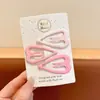 Pinzas para el pelo de helado para niñas, Pinzas laterales lindas para flequillo de bebé, Pinzas de pico de pato, Accesorios para el cabello