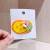 Pasador de Punto de Lana para el Cabello para Mujer Estilo Coreano Otoño e Invierno Pasador de Orejas de Conejo Ins Clip Lateral de Frutas Lindas Pinzas para Flequillo Accesorios para el Cabello