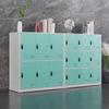 Librero para Estudiantes Gabinete Personal Vestidor Gabinete de Lata Gabinete de Almacenamiento para Jardín de Niños Casillero para Aula Escolar con Cerradura de Contraseña
