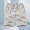 Pantalones Casuales Sueltos Talla Grande para Hombre Verano Algodón Delgado Moda Pantalones Cargo Pantalones de Playa Shorts para el Hogar para Hombre 2026