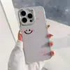 Funda de Teléfono Transparente con Corazón de Amor, Smiley en Inglés para iPhone 17 Pro Max, Funda Suave Apple 16, 14/13 Anti-Caída X