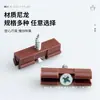 Conector 2 en 1 Hebilla de Rejilla Tablero de Madera de Armario Clavo-Libre L7L5 Ensamblaje de Soporte de Estante Accesorios de Ferretería para Muebles