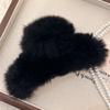 Grampo de cabelo headdress de celebridade da internet grampo de pelúcia clipe de nuca grampo grande 2023 novo clipe de tubarão para mulheres