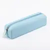 Bolsa de Maquillaje de Silicona para Salidas Viajes Mini Impermeable Portátil Caja de Almacenamiento de Belleza Organizador Simple de Materiales de Estudio para Estudiantes