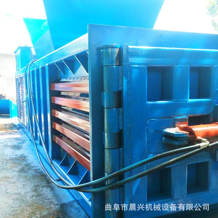 废料液压打包机视频 打包机占地小 纯铜电机现货热销