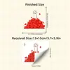 Br4648C Corazón de Amor Pata Linda Pegatina para Interruptor Pegatina Romántica de San Valentín Pegatina Decorativa de Pared