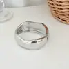 Pulsera Ondulada Dorada Brillante Transfronteriza, Moda Minimalista de Personalidad Europea y Americana Ins Pulsera Abierta, Joyería Exagerada
