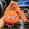 Porta-moedas de Silicone com Áudio Criativo Bolsa de Armazenamento Infantil Pingente de Chaveiro Boneca Pendurada Exquisita Máquina de Venda Presente