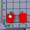 Mini Juguete de Comida Artificial Tomate Chile Maíz Champiñón Pasador Accesorios para el Cabello DIY Pegamento de Crema Accesorios de Resina