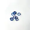 Anillos Abiertos de Hierro de Colores Pintados de 1.2*8mm y 1.2*10mm Anillos de Conexión Accesorios para Pulseras Collares Llaveros En Stock
