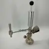 Dispensador de Cerveja Externo em Aço Inoxidável, Dispensador Manual Simples para Cerveja Artesanal, Bomba de Cerveja Tipo Prato Tipo Poço