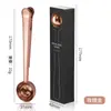 En stock cuchara medidora de acero inoxidable G cuchara medidora multifuncional para granos de café leche en polvo harina clip sellador de alimentos cuchara venta al por mayor
