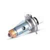 Faro Led Universal H4 de Lente para Motocicleta, Vehículo Eléctrico y Triciclo, Cañón de Acero Pequeño Doble Color, Luz Alta y Baja, Más Vendido Transfronterizo