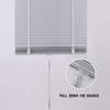 Varilla Giratoria Telescópica Gris, Varilla Colgante Ajustable, Varilla Giratoria Telescópica de Aleación de Aluminio, Varilla Colgante para Cortina de Persianas