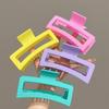 Super Grande 13cm Grampo Tubarão para Volume de Cabelo Grampo de Pegar Quadrado Grampo de Pegar Cabelo Grampo de Cabelo para Parte de Trás da Cabeça Adorno de Cabeça Disco Grampo de Cabelo Feminino