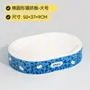 Placa de arranhar e ninho para gatos de papel kraft branco espessado, resistente a arranhões, resistente ao desgaste, papelão ondulado que não solta fiapos, adequado para todas as estações