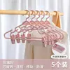 Percha para ropa de casa, antideslizante, con pinzas para hombros que no dejan marca, multifuncional para Hanfu y ropa JK, sin abultos, pinzas para pantalones y soporte de abrigo ampliado