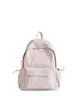 Mochila nueva y elegante estilo coreano para niñas, mochila fresca de lunares en colores caramelo, bolsa ligera de doble hombro para estudiantes de secundaria y preparatoria