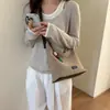 Bolso de Mano Tejido de Moda 2026 Transfronterizo para Mujer, Adecuado para Viajes Diarios y Uso en la Playa, Bolso Cubo de Gran Capacidad, Bolso Cruzado de Hombro Único