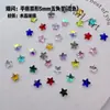 Rhinestones Irregulares de Fondo Plano para Uñas Colores Mixtos Corazones Estrellas Gotas de Agua Rhinestones Celebridad de Internet Decoraciones DIY para Uñas Pegatinas de Rhinestone