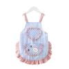 Bata para Bebé Niña Algodón Puro Otoño e Invierno Falda de Princesa para Niños Delantal Impermeable para Niña Babero de Comida para Bebé a la Moda Anti-Suciedad