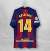 Colección al por mayor de series populares del Club Barcelona, números de estrellas, versión tailandesa de uniformes de fútbol deportivo, modelos populares transfronterizos, se puede enviar en nombre de otros