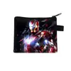 Nova Carteira de Moedas do Homem de Ferro da Marvel Estampa de Desenho Porta-Cartões Infantil Tendência Portátil Bolsa de Armazenamento Masculina Bolsa Transfronteiriça