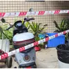 Cinta de Advertencia Desechable 100m Roja y Blanca Barrera de Aislamiento de Seguridad Cinta de Advertencia Sitio de Construcción Línea de Advertencia Pe 100m