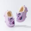 Zapatos de Algodón Cerrados para Niños My Little Pony Nuevos Zapatos de Algodón de Otoño e Invierno Zapatos de Casa de Algodón para Niñas Zapatillas de Algodón Cálidas Impermeables