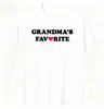 Camiseta Transfronteriza 180g Mamá/Papá Regalo para el Hijo/Hija de la Abuela Yo Soy Mamá